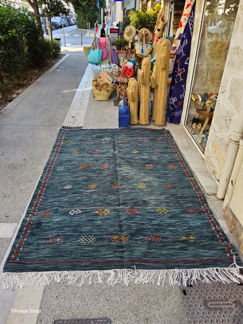 Tapis berbère - Kilim de Taznakht 3.10m x 2.05m