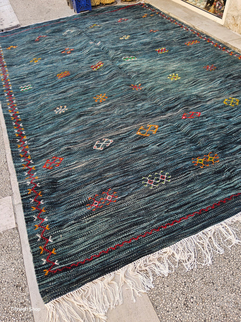 Tapis berbère - Kilim de Taznakht 3.10m x 2.05m