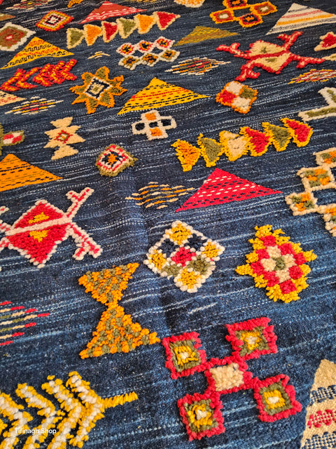 Tapis berbère - Kilim de Taznakht 2.66m x 1.55m