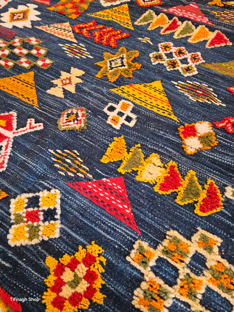 Tapis berbère - Kilim de Taznakht 2.66m x 1.55m