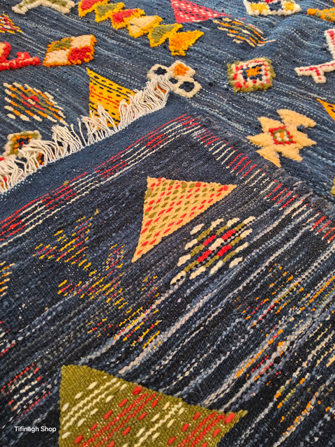 Tapis berbère - Kilim de Taznakht 2.66m x 1.55m