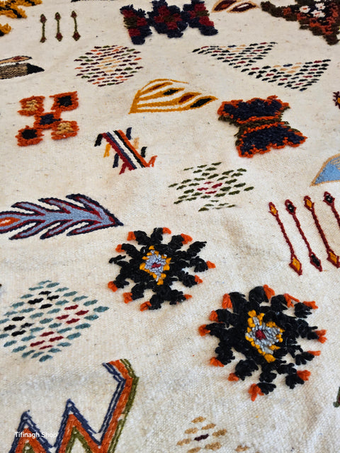 Tapis berbère - Kilim de Taznakht 1.61 m x 1,02 m