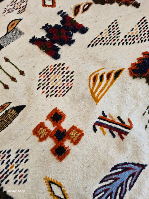 Tapis berbère - Kilim de Taznakht 1.61 m x 1,02 m