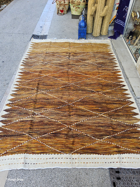Tapis berbère - Kilim Zanafi 3.10 m x 2 m