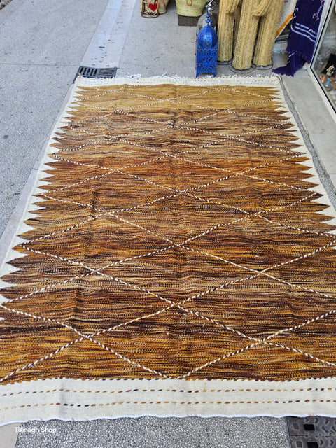 Tapis berbère - Kilim Zanafi 3.10 m x 2 m