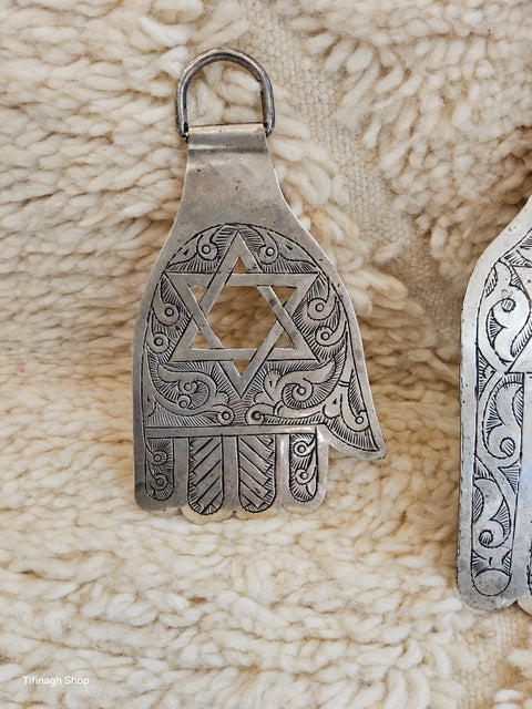 Main de Fatima Khamsa Judéo Berbère 3 tailles