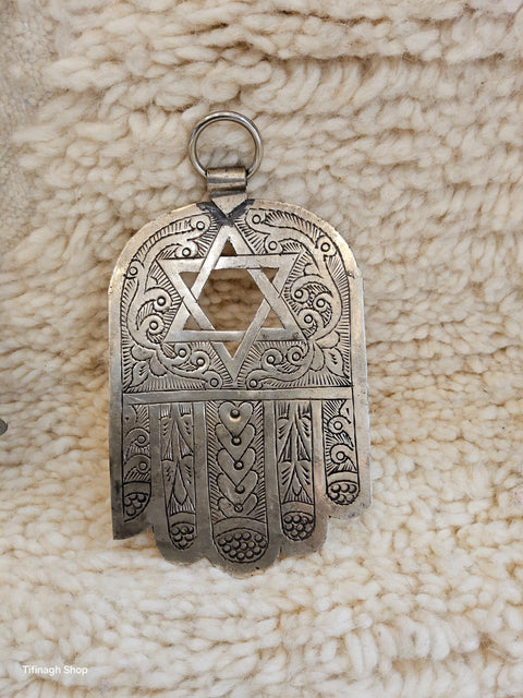 Main de Fatima Khamsa Judéo Berbère 3 tailles
