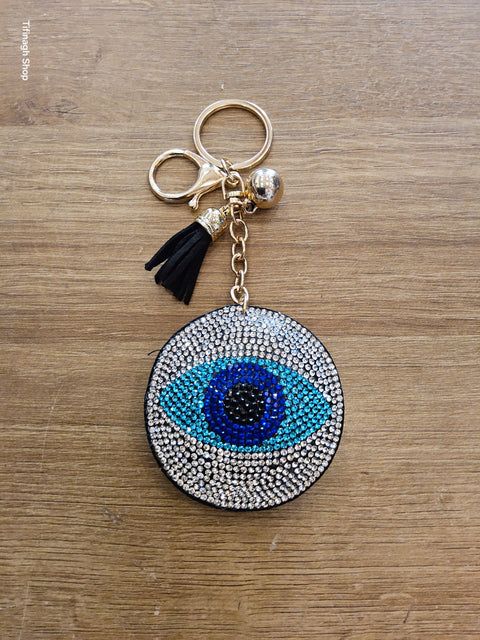 Bijou de Sac à Main en Cristal Œil turc nazar 🧿