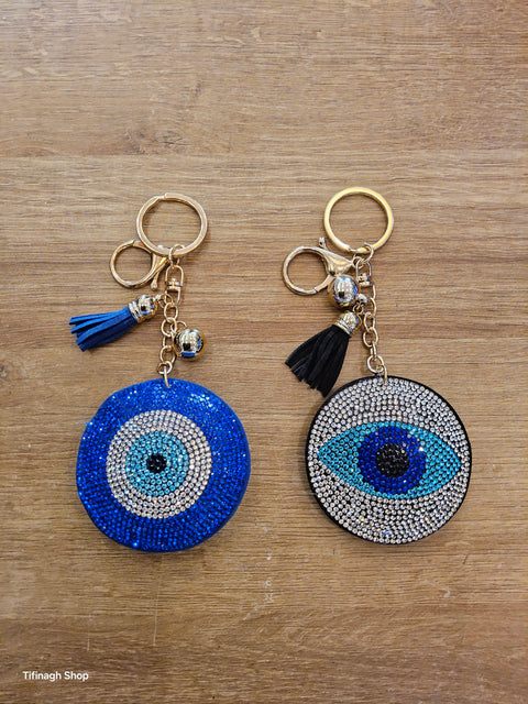 Bijou de Sac à Main en Cristal Œil turc nazar 🧿