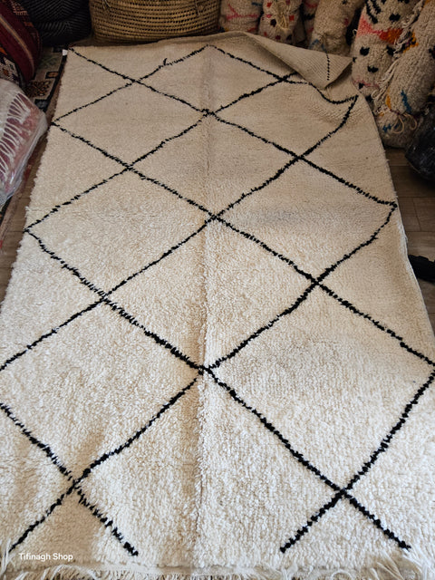 Tapis berbère - Beni Ouarain 2.53m x 1.54m ⚠️