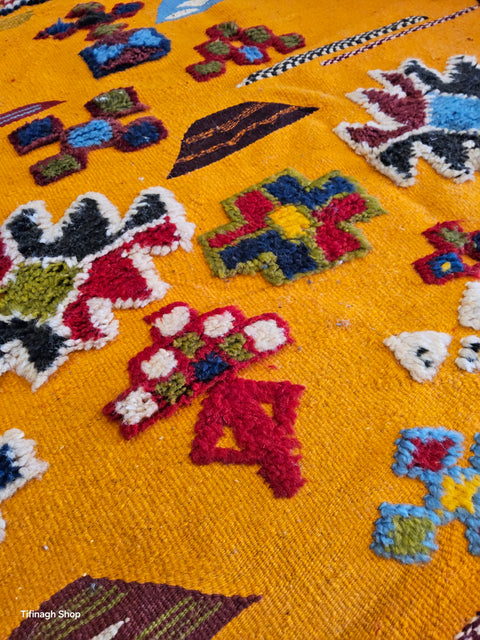 Tapis berbère - Kilim de Taznakht 1.54 m x 1.02 m