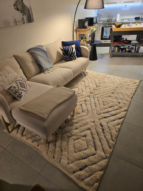 Tapis berbère - Beni M'rirt 2.50m x 1.45m