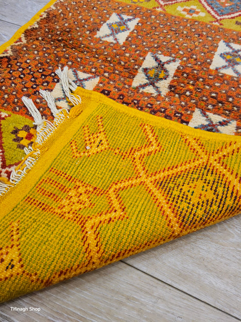 Tapis berbère - Vintage de Taznakht 1.12m x 0.66m