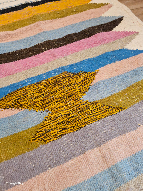 Tapis berbère - Kilim Zanafi 1.49 m x 0.99 m