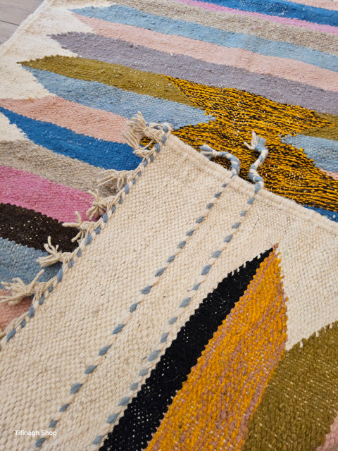 Tapis berbère - Kilim Zanafi 1.49 m x 0.99 m