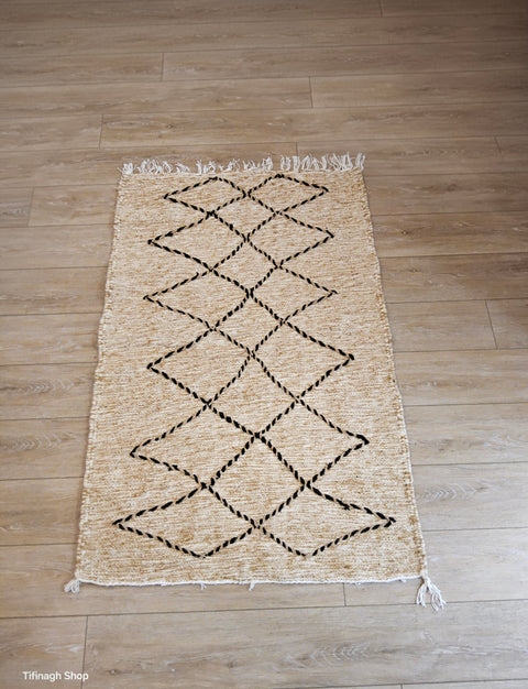 Tapis berbère - Kilim Zanafi 1.42 m x 0.93 m