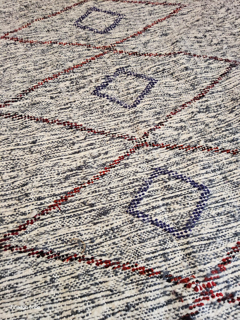 Tapis berbère - Kilim Zanafi 1.40 m x 0.96 m