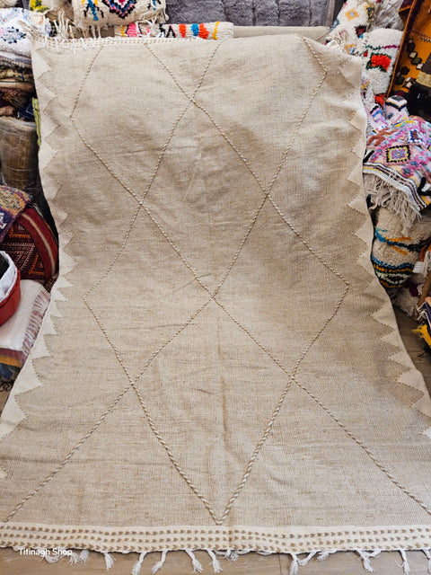 Tapis berbère - Kilim Zanafi 3.15 m x 1.98 m