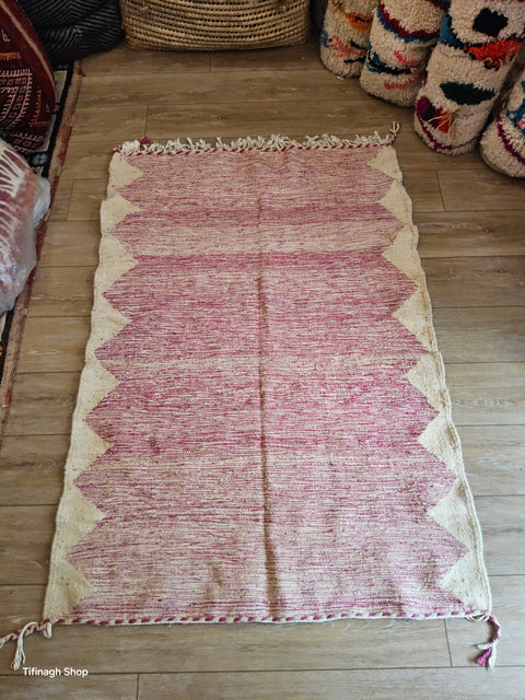 Tapis berbère - Kilim Zanafi 1.46 m x 1 m