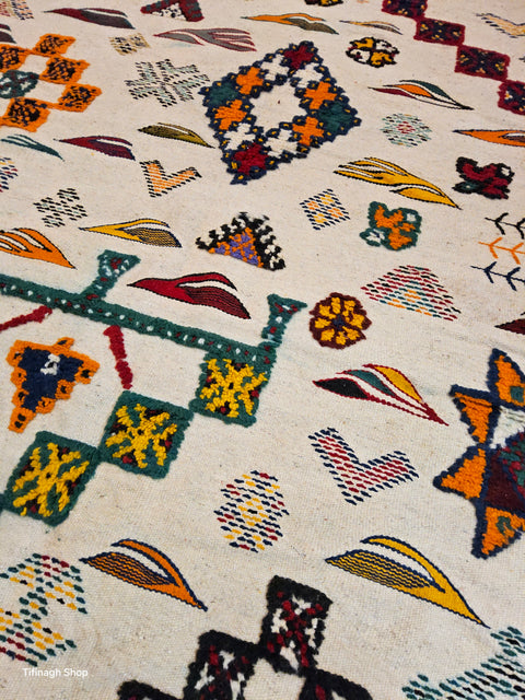 Tapis berbère - Kilim de Taznakht 2.63m x 1.60m