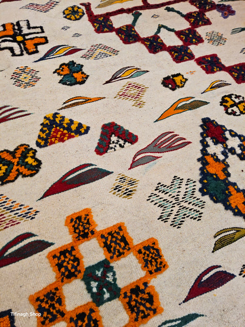 Tapis berbère - Kilim de Taznakht 2.63m x 1.60m