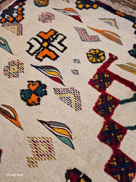 Tapis berbère - Kilim de Taznakht 2.63m x 1.60m