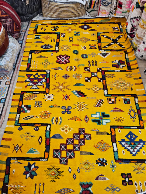 Tapis berbère - Kilim de Taznakht 2.66m x 1.61m