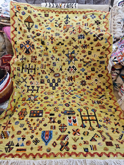 Tapis berbère - Kilim de Taznakht 3m x 2.07m