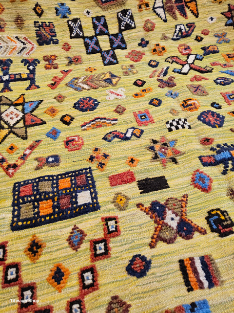 Tapis berbère - Kilim de Taznakht 3m x 2.07m