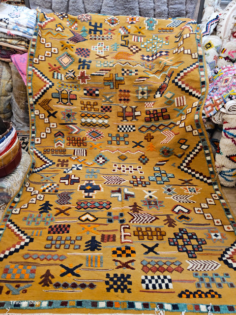 Tapis berbère - Kilim de Taznakht 3.42m x 2.03m