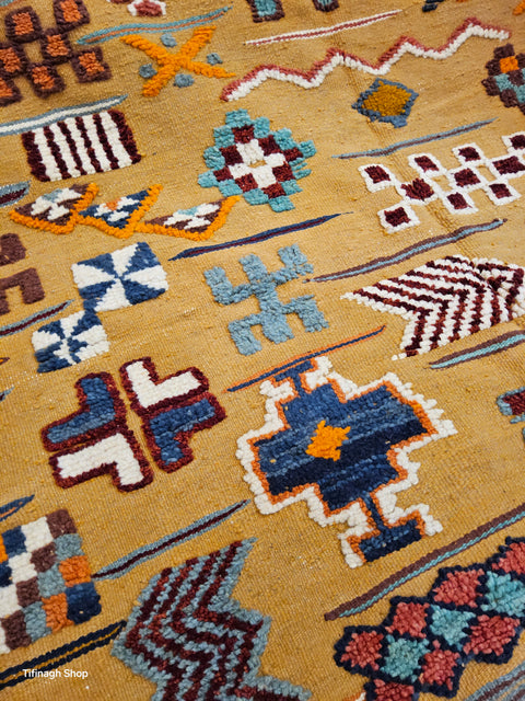 Tapis berbère - Kilim de Taznakht 3.42m x 2.03m