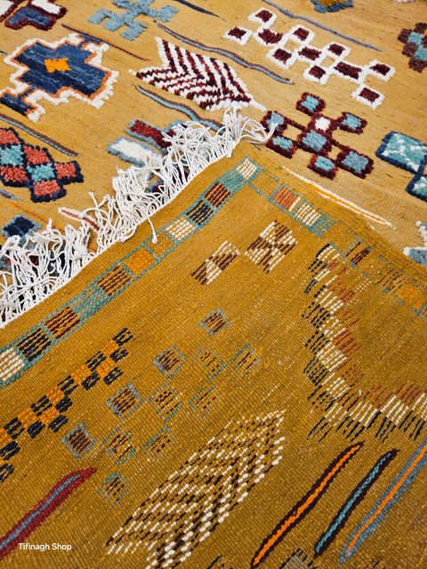 Tapis berbère - Kilim de Taznakht 3.42m x 2.03m