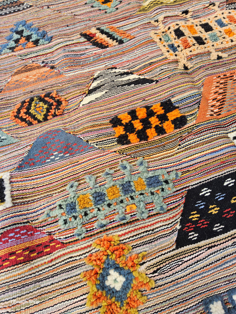 Berber carpet - Kilim of Taznakht 1.90mx 1.70m