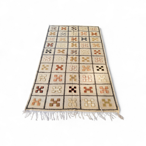 Berber carpet - Kilim of Taznakht 2.60mx 1.50m