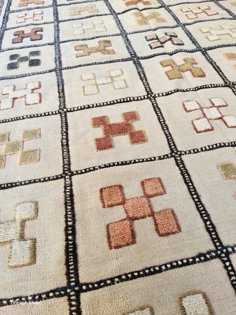 Berber carpet - Kilim of Taznakht 2.60mx 1.50m