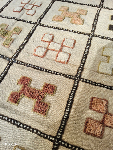 Berber carpet - Kilim of Taznakht 2.60mx 1.50m