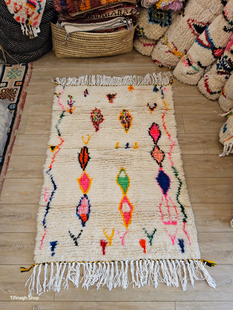 Tapis berbère - Azilal 1.40m x 1m