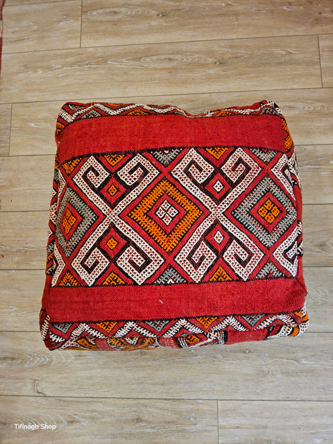 Pouf kilim vintage