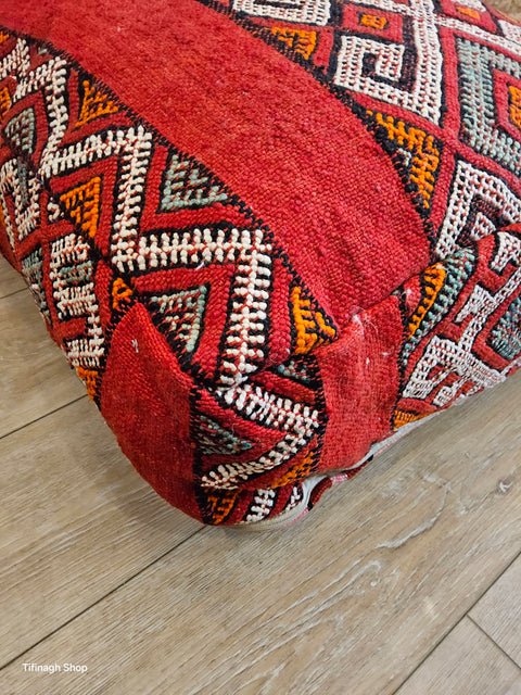 Pouf kilim vintage