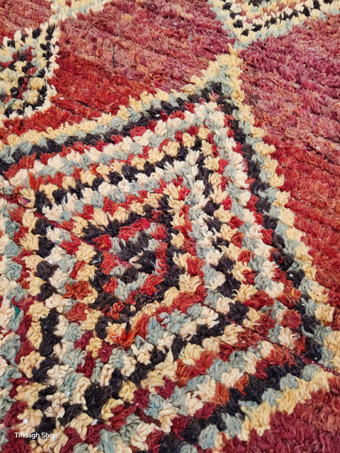 Tapis berbère Azilal Vintage - 2.66m x 1.15m