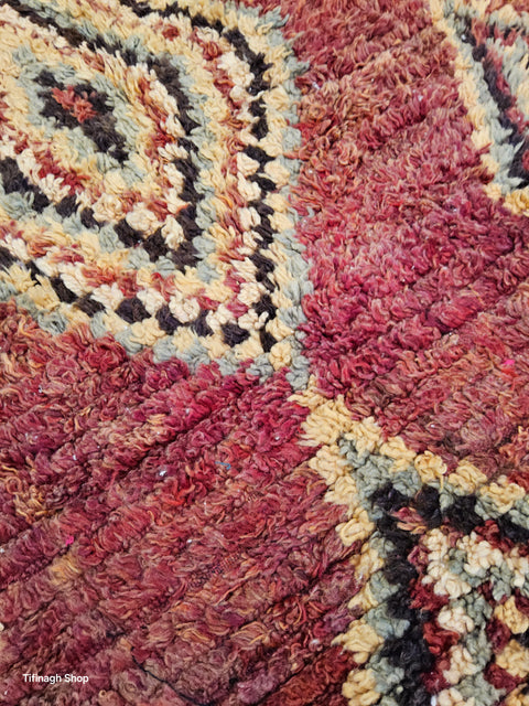 Tapis berbère Azilal Vintage - 2.66m x 1.15m