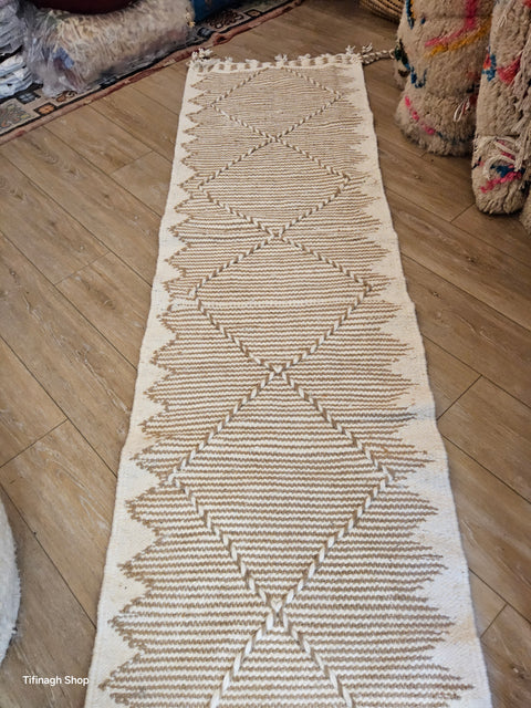 Tapis berbère - Kilim Zanafi 3 m x 0.65 m