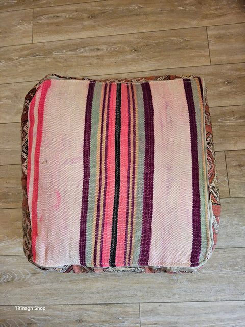 Pouf kilim vintage