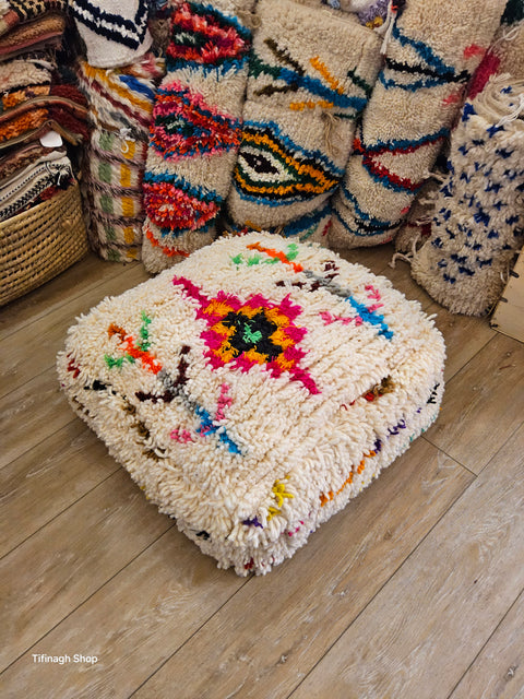 Pouf coloré Azilal
