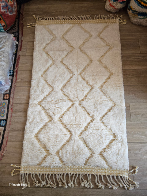 Berber carpet - Beni Ouarain 1.60mx 1m