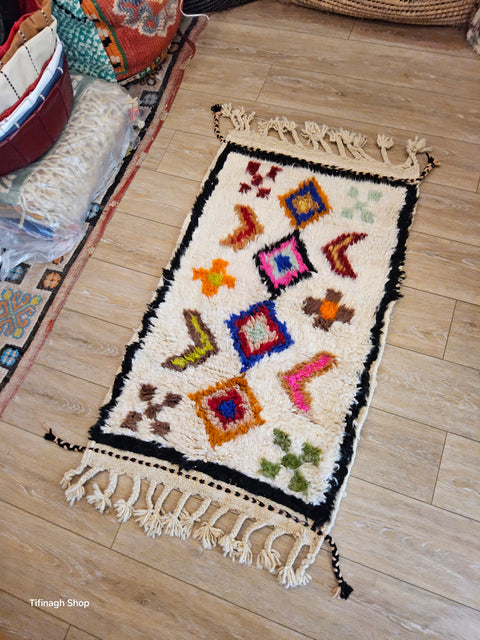 Tapis berbère - Azilal 1.11m x 0.66m