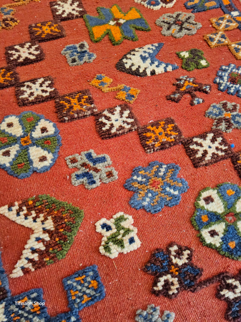 Berber Teppich - Kilim aus Taznakht 1.09m x 0.72m