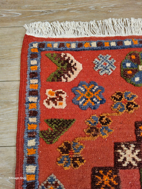 Berber Teppich - Kilim aus Taznakht 1.09m x 0.72m