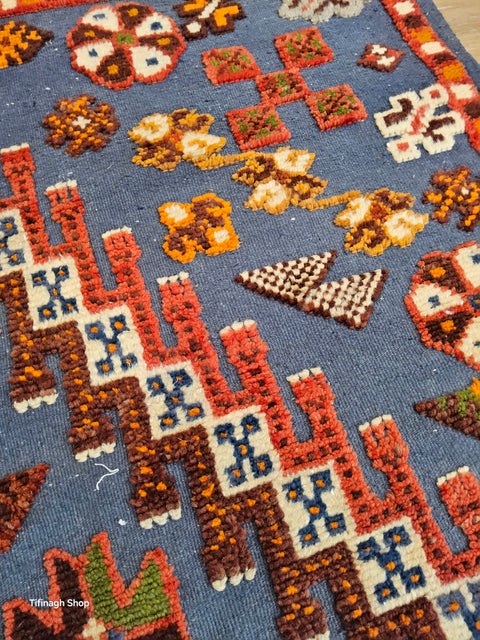 Tapis berbère - Kilim Akhnif de Taznakht 1.10m x 0.70m