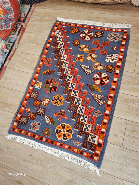 Tapis berbère - Kilim Akhnif de Taznakht 1.10m x 0.70m